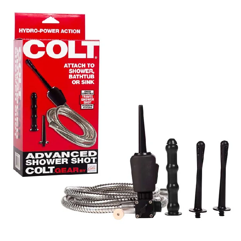 Colt Advanced Shower Shot Anal Douche Enema Kit