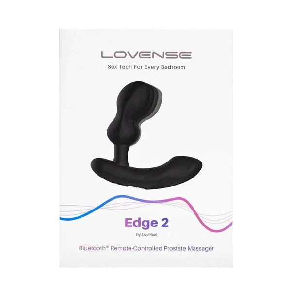 Edge 2 Bluetooth Prostate Vibrating Anal Plug by Lovense