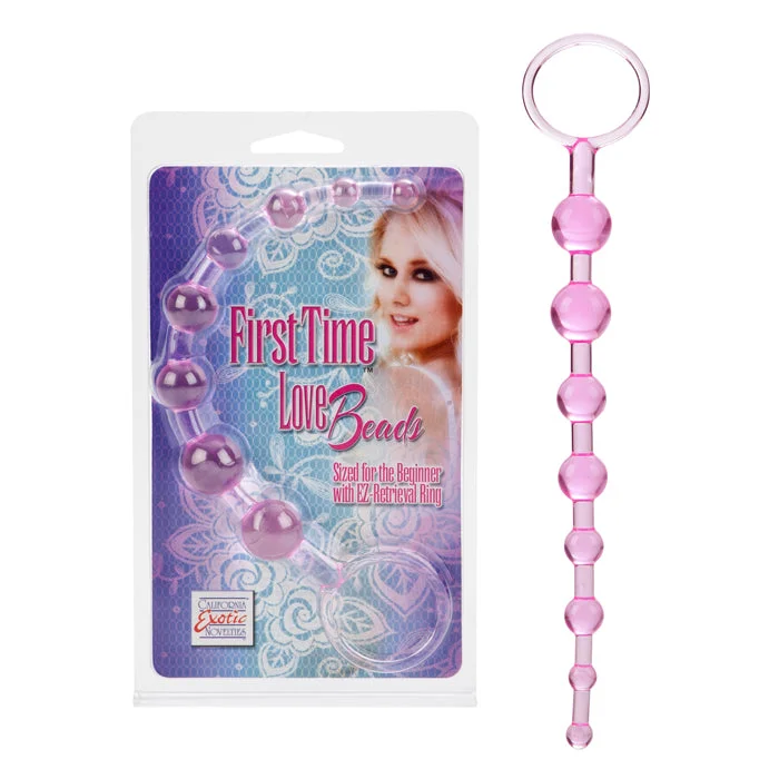 First Time® Anal Love Beads by Cal Exotics