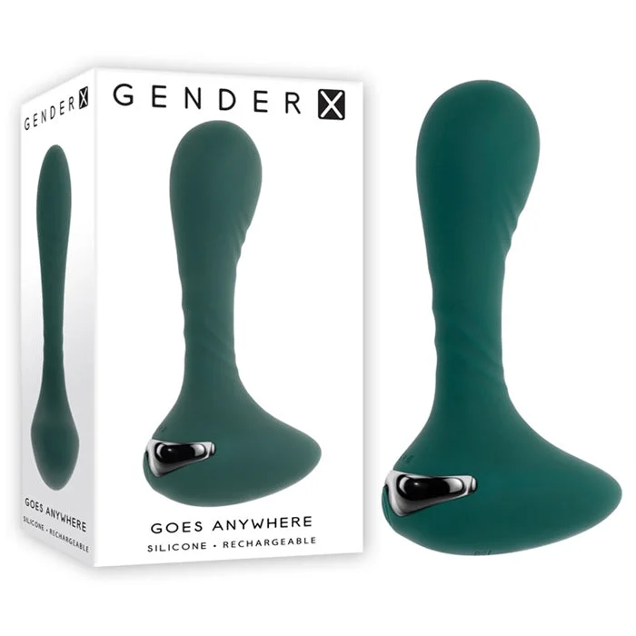 Goes Anywhere Vibrating Anal Plug by Gender X