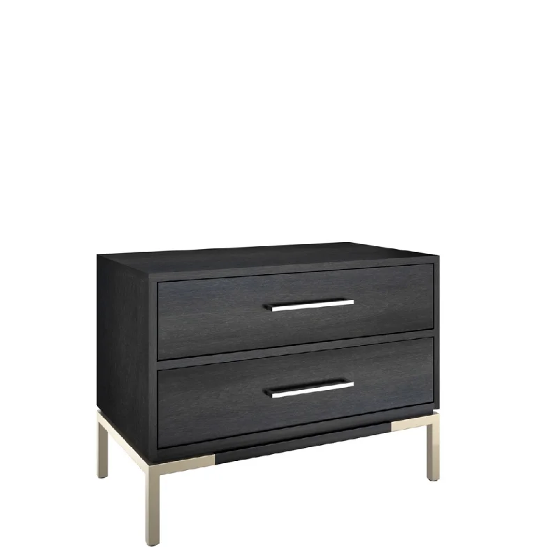 Manhattan Quick Ship 2 Drawer Nightstand