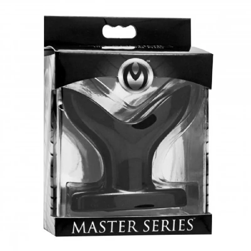 Mini Ass Anchor Dilating Black Anal Plug by Master Series