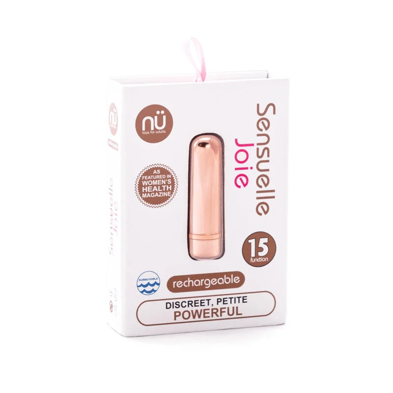 Nu Sensuelle Joie 15 Function Bullet - Rose Gold