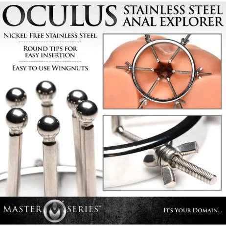 Master Series Oculus Stainless Steel Anal Explorer by XR