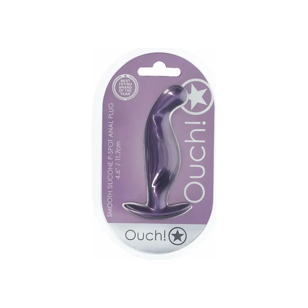 Ouch P-Spot Anal Plug Silicone by Shots