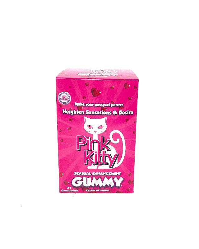 Pink Kitty Gummy Sensual Enhancement - 24 Ct Display