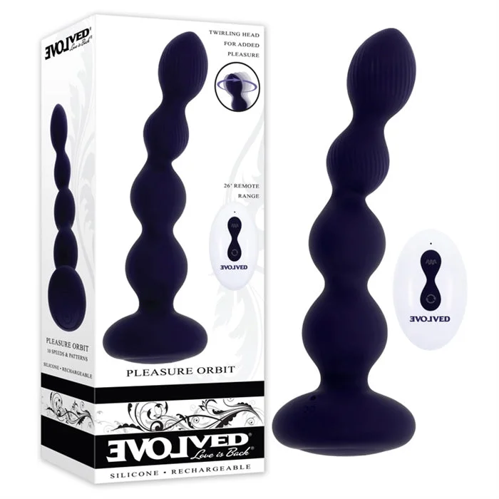 Pleasure Orbit Vibrating Anal Plug by Evolved