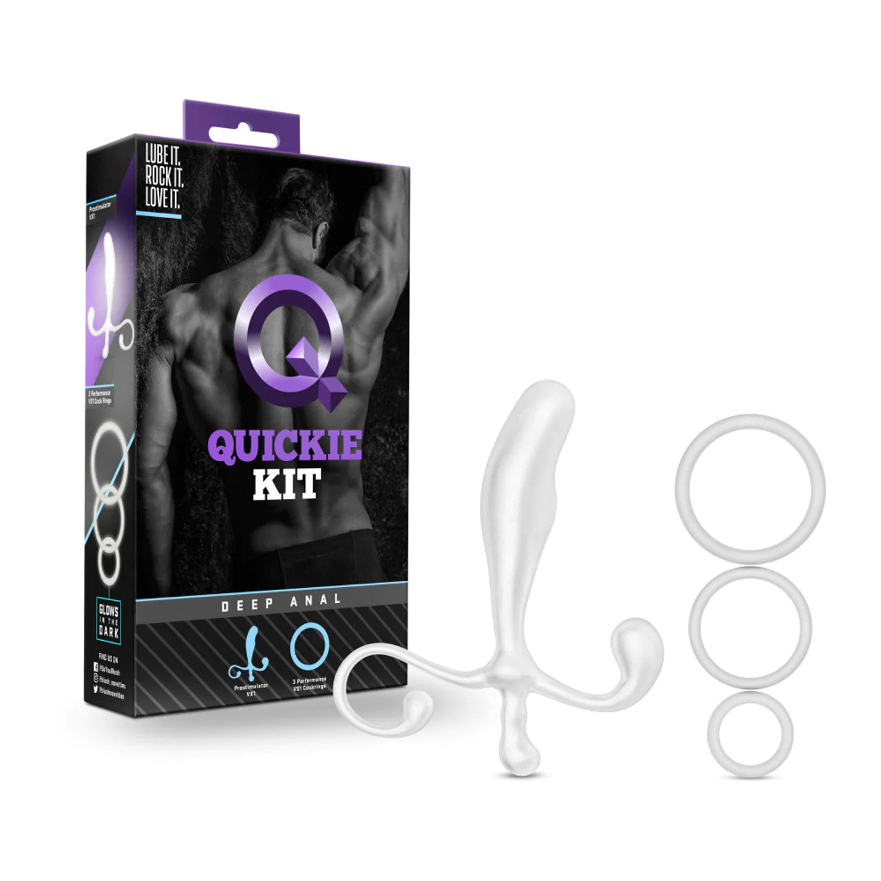 Quickie Kit Deep Anal Toys by Blush Novelties