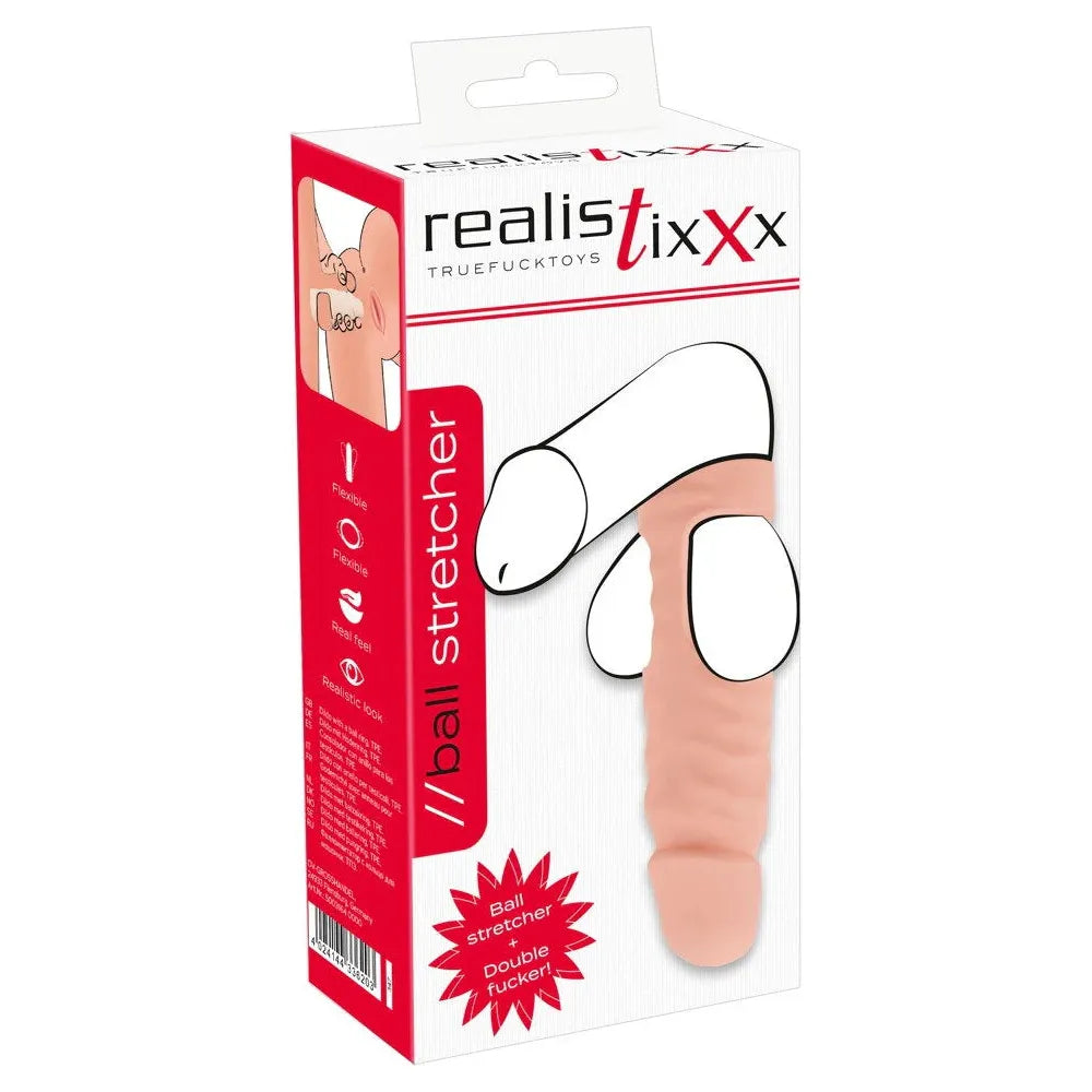 Realistixxx Ball Stretcher with Realistic Dildo by You2toys