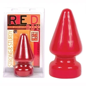 Red Boy Huge Anal Plug 9" by Doc Johnson