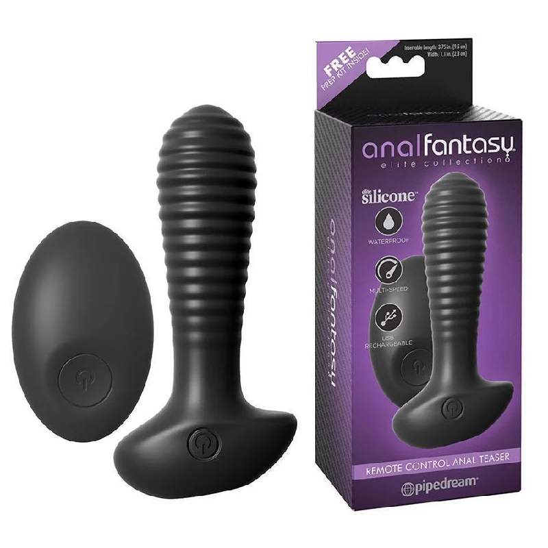 Remote Controlled Anal Teaser Silicone Prostate Massager by Anal Fantasy