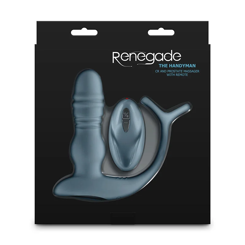 Renegade The Handyman Vibrating Anal Plug & Cock Ring by Ns Novelties