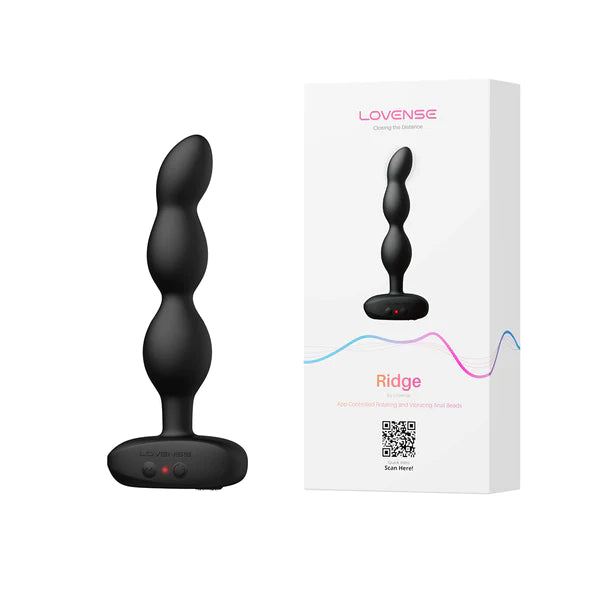 Ridge Interactive Couples Vibrating Anal Plug by Lovense