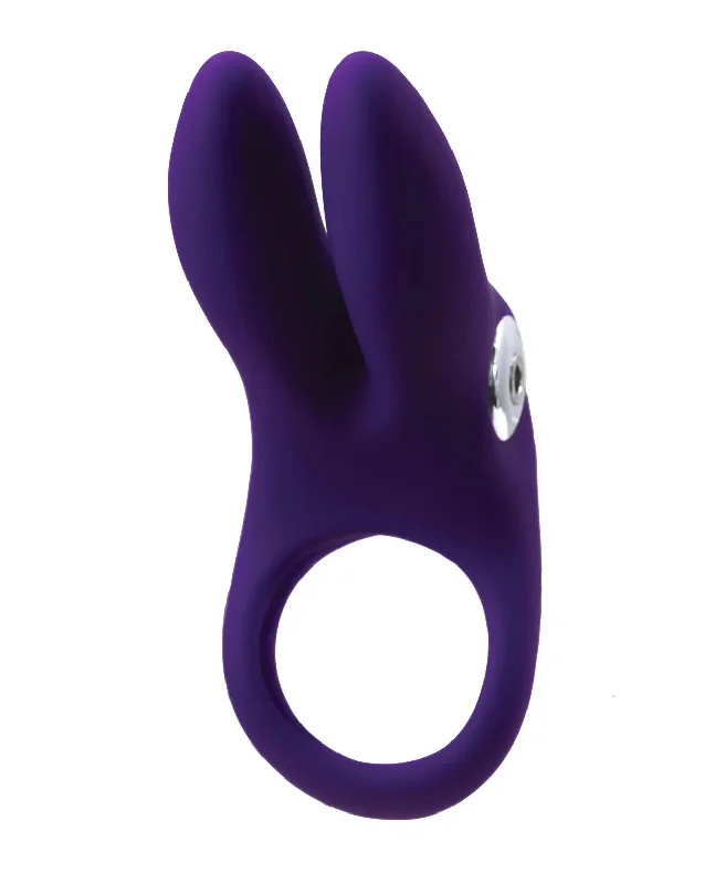 Sexy Bunny Rechargeable Ring - Deep Purple