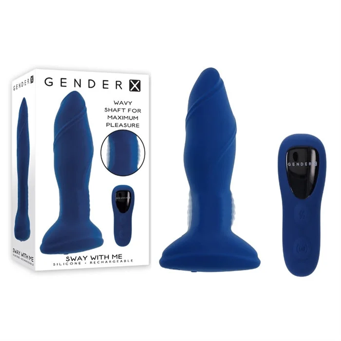 Sway With Me Vibrating Anal Plug by Gender X