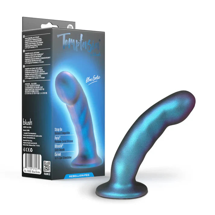 Temptasia Rebellion 5.75" Pegging Dildo by Blush