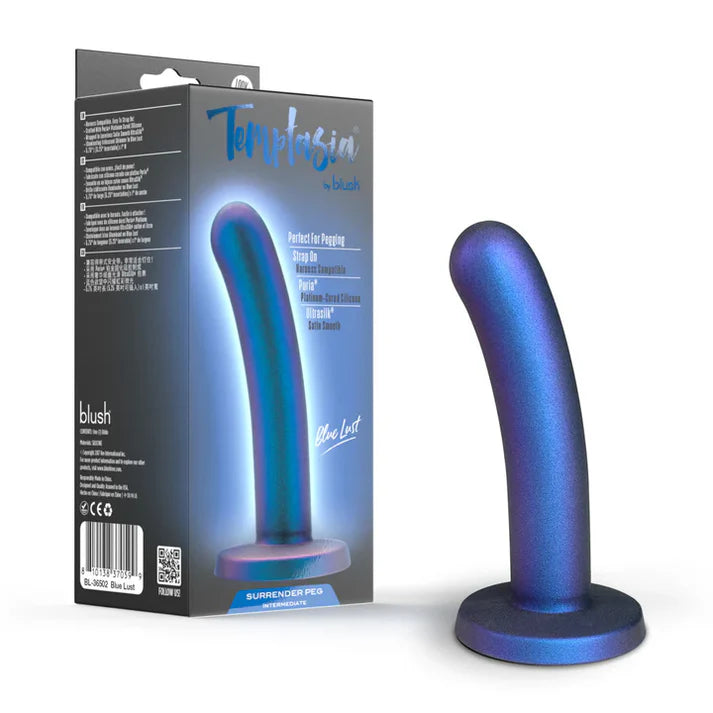 Temptasia Surrender 5.75" Pegging Dildo by Blush