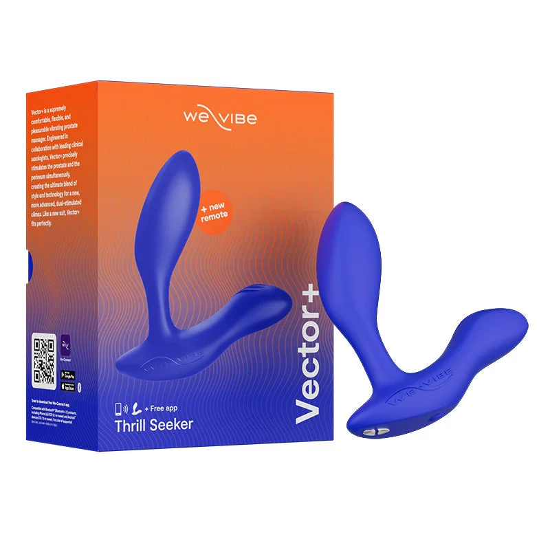 We-Vibe™ Vector+ Vibrating Anal Plug Interactive Couples Masturbator