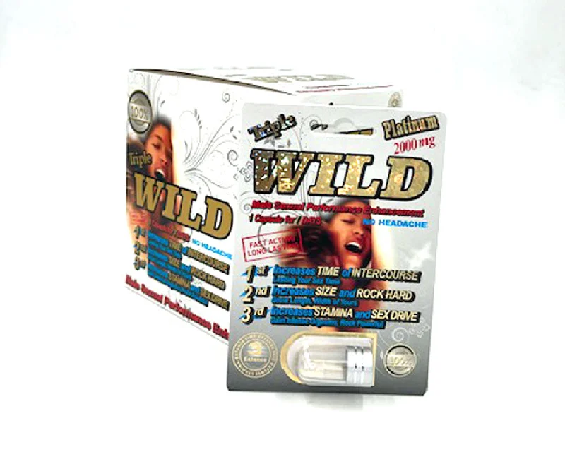 Wild Platinum Box Display of 24 Ct