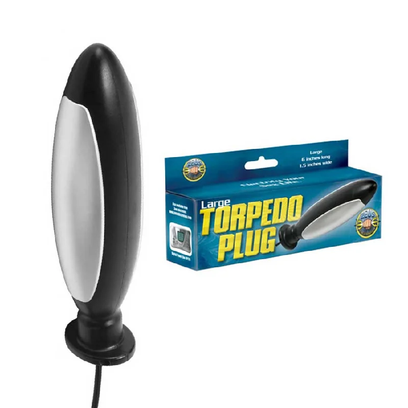 Zeus Electro-Stim Large Anal Torpedo Plug for Elextrosex