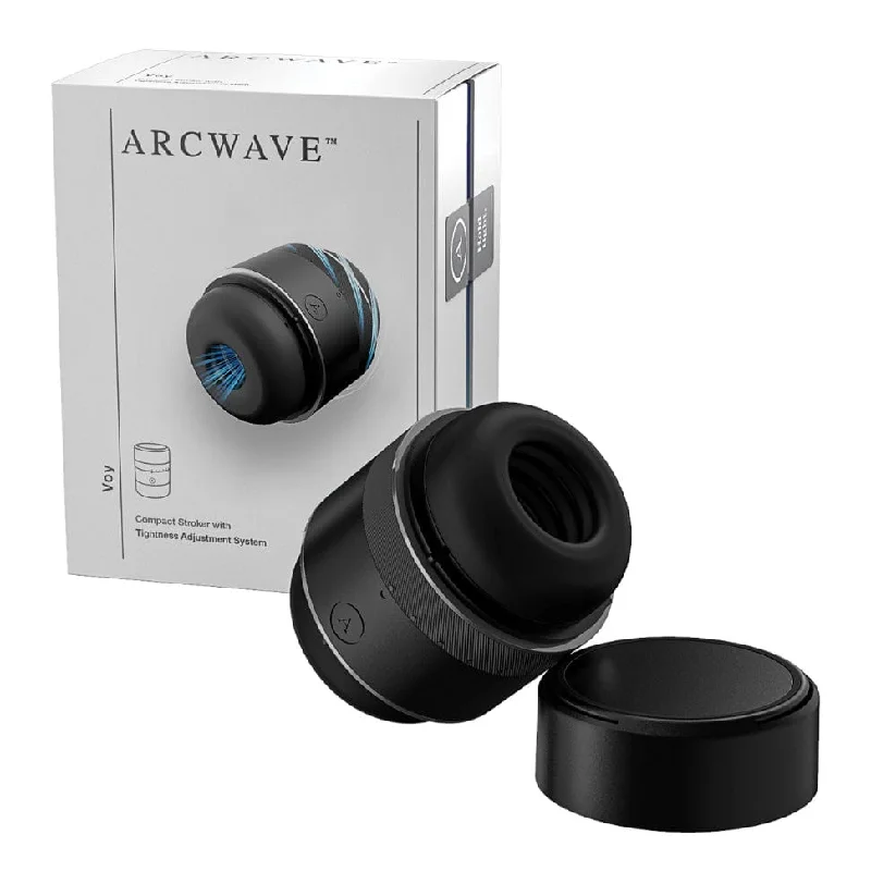 Arcwave - Voy Compact Vibrating Stroker Masturbator (Black)