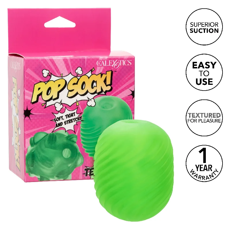 California Exotics - Pop Sock Textured Soft Stroker Masturbator