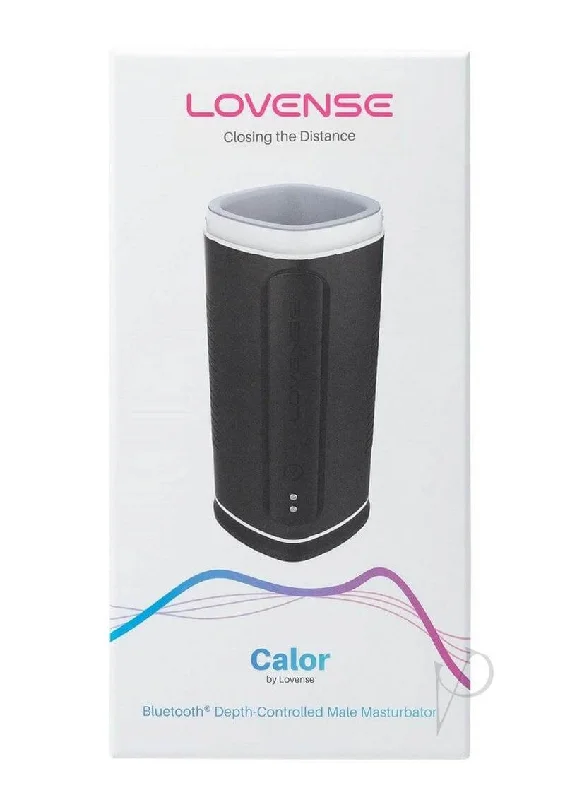 Lovense Calor Black – Bluetooth Remote-Control Male Masturbator with Heating