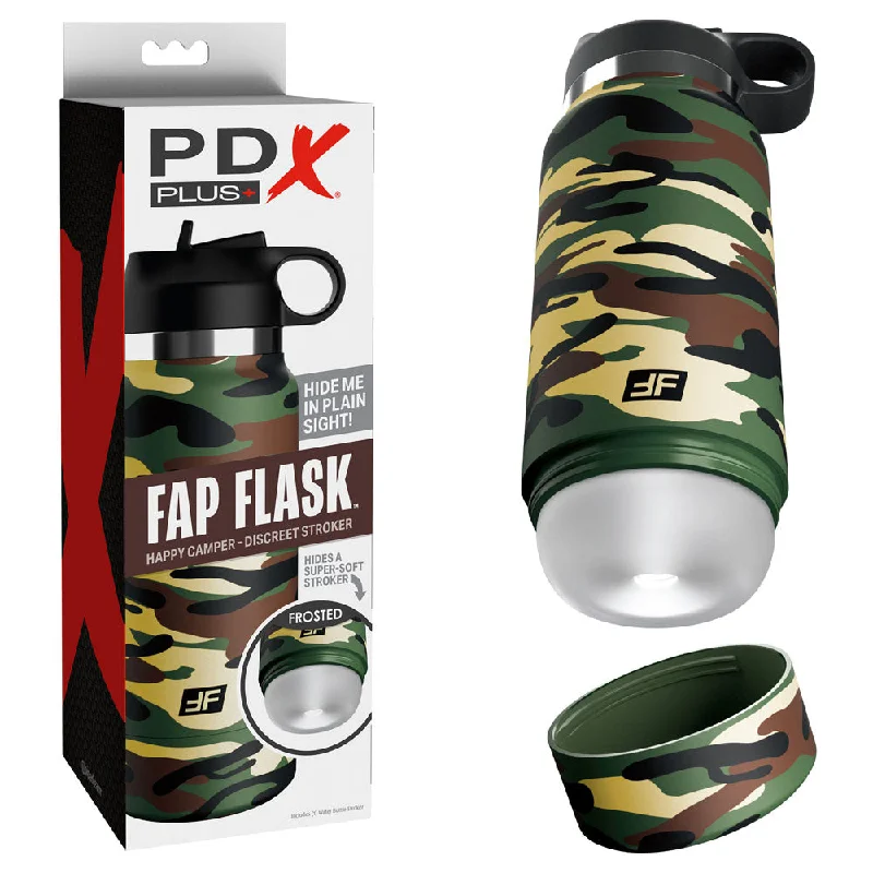 PDX Plus Fap Flask - Happy Camper-(rd630-20)