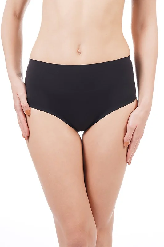 Vanish Seamless High Waist Panty - Black