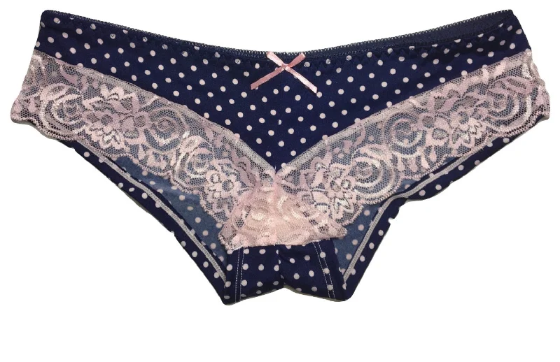 Blue/Pink Polka Dot Panties