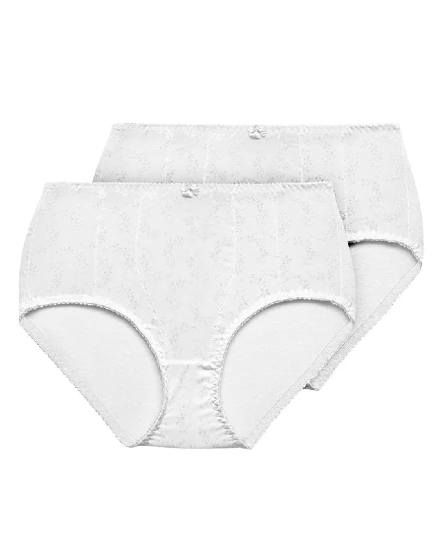 Exquisite Form 2 Pack Medium Control Shaping Briefs 51070557A