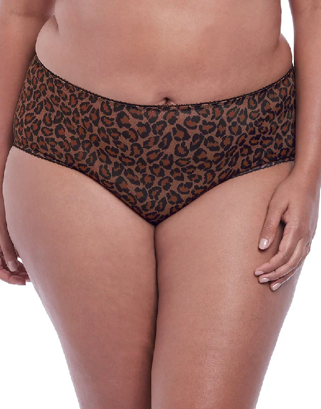 Goddess Kayla Brief Dark Leopard GD6168