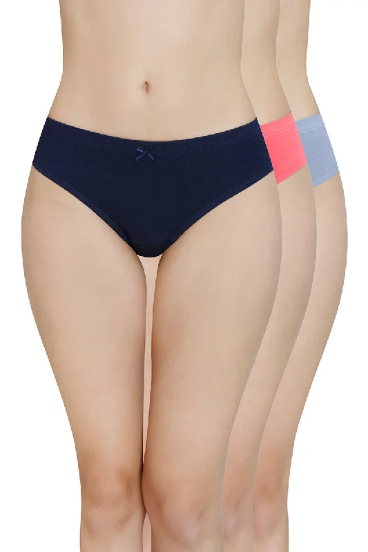 Inner Elastic Waistband Bikini Panty (Pack of 3)