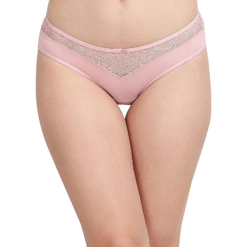 Mid Rise Brief With Lace Detailing- CP-1132