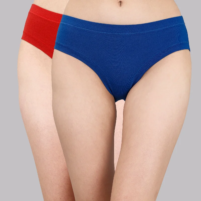 Mid Rise Seamless Cotton Panty - 2CK-33