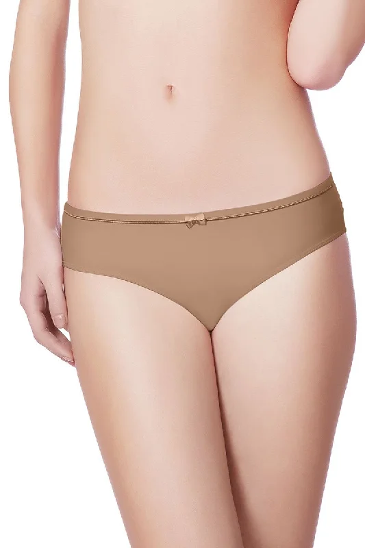 Sandalwood Casual Chic Low Rise Bikini Panty - Sandalwood