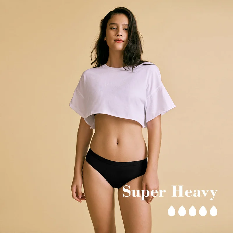 Period Panties - Low Rise Super Heavy Flow Bikini