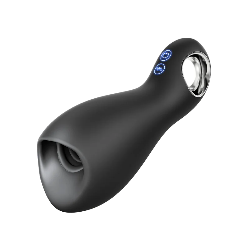 3 in 1 Vibrating and Tongue Licking masturbator Male Sex Toy