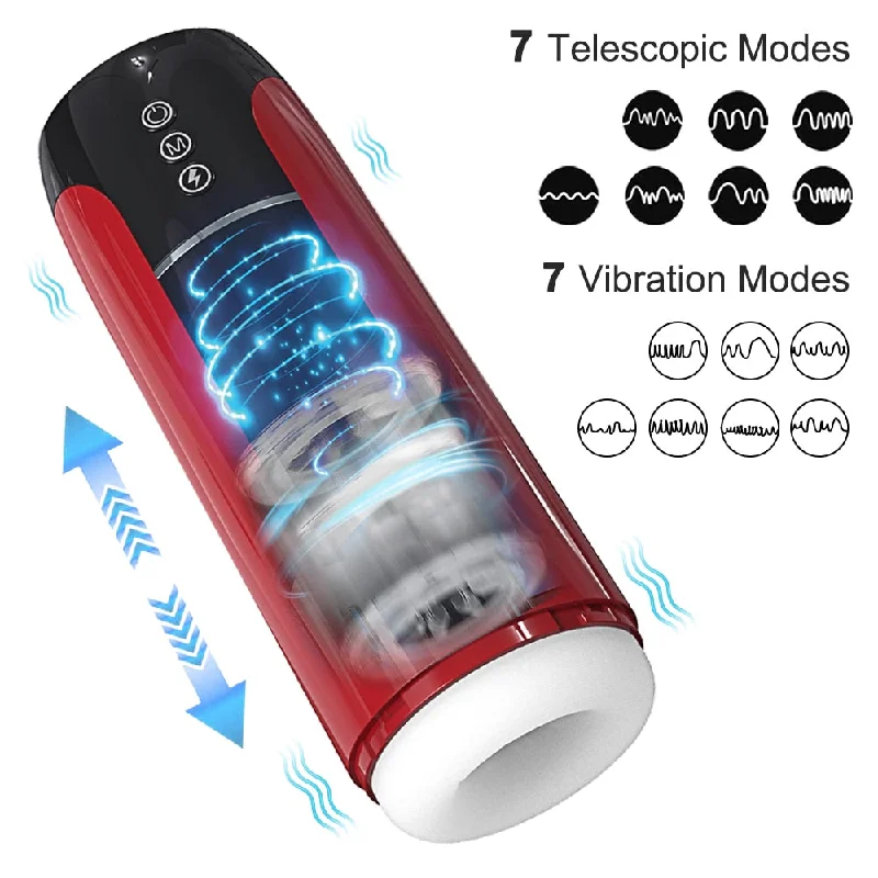 Automatic Thrusting Male Masturbator Cup Waterproof Masturbation Sex Toys for Men