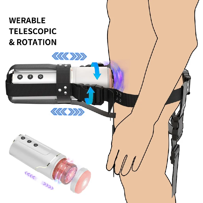 Automatic Wearable Male Masturbator Hands Free Male Masturbator