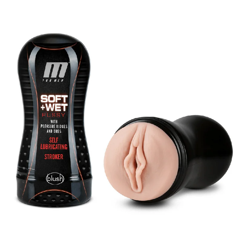 Blush Soft and Wet Self Lubricating Mens Masturbation Cup