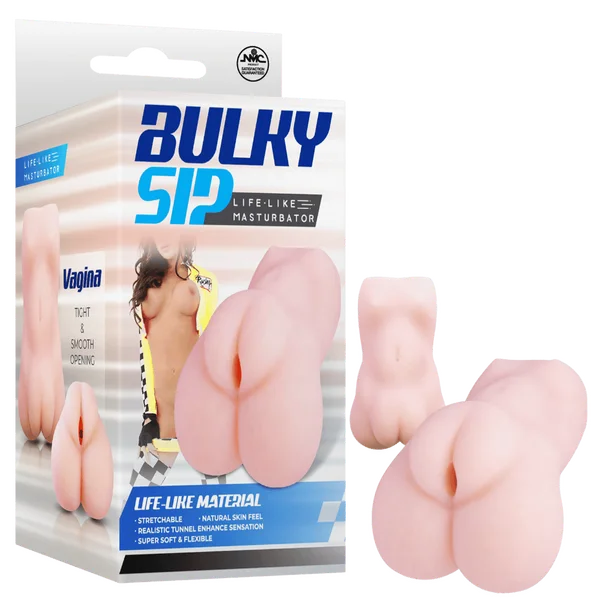 Bulky Sip - Life-Like Vagina Masturbator - Flesh