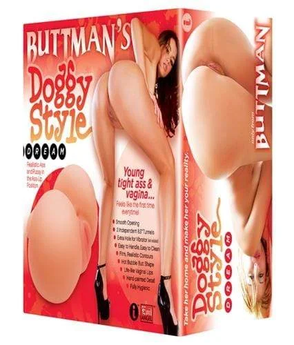 Buttmans Doggystyle Dream Realistic Ass and Pussy  Masturbator