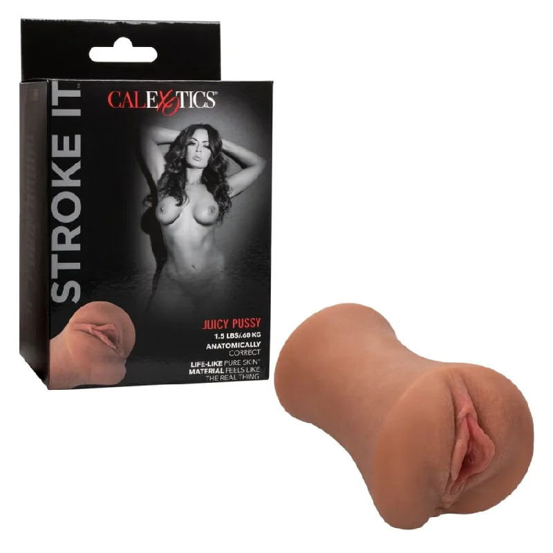 Calexotics Stroke It Juicy Pussy Brown