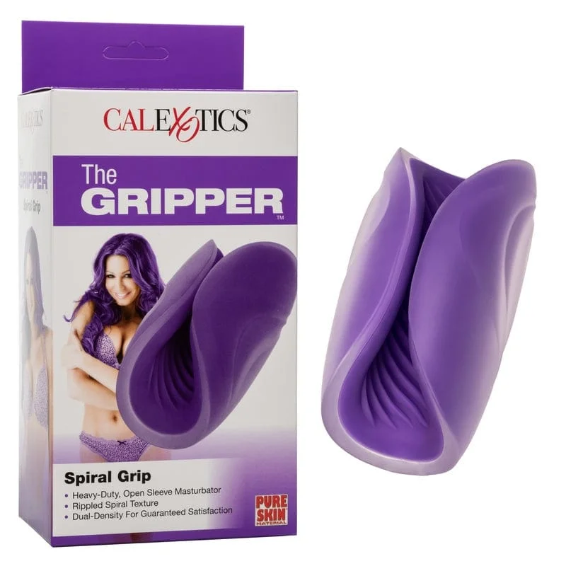 Calexotics The Gripper Spiral Grip Purple