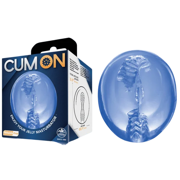 Cum On - Pocket Jelly Masturbator 3.5" - Multiple Colours