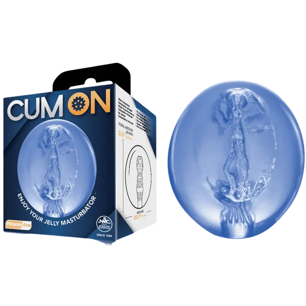 Cum On - Pocket Jelly Masturbator 3.5" - Multiple Colours