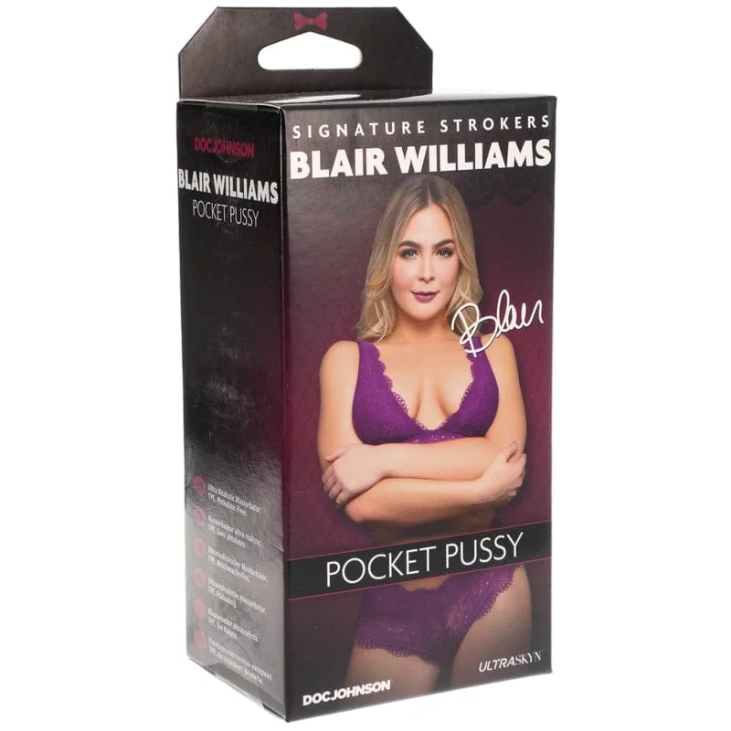 Doc Johnson Blair Williams UltraSkyn Pocket Pussy