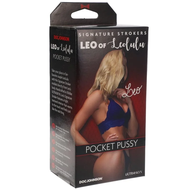 Doc Johnson Leo of LeoLulu Pocket Pussy