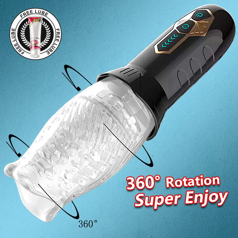 Gawk Gawk 3000 - 360° Rotation Gauk Gauk 3000 Supre Enjoy Rotating Male Masturbator Cup